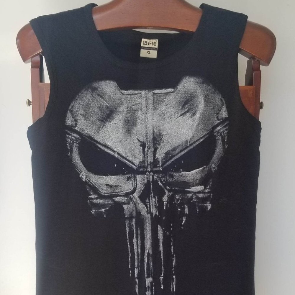 New Sleeveless "the Punisher" Tee